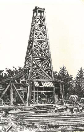 Oil Well by Greg Burns